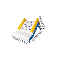 Triangle Water Slide Sturdy-Duty PVC Inflatable Water Slide Thickened Material
