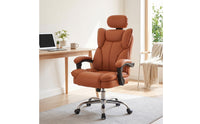 Swivel Office Chair with Headrest Ergonomic High Back Office Chair Padded for Telecommuters, Students, Computer Desk, Study Room