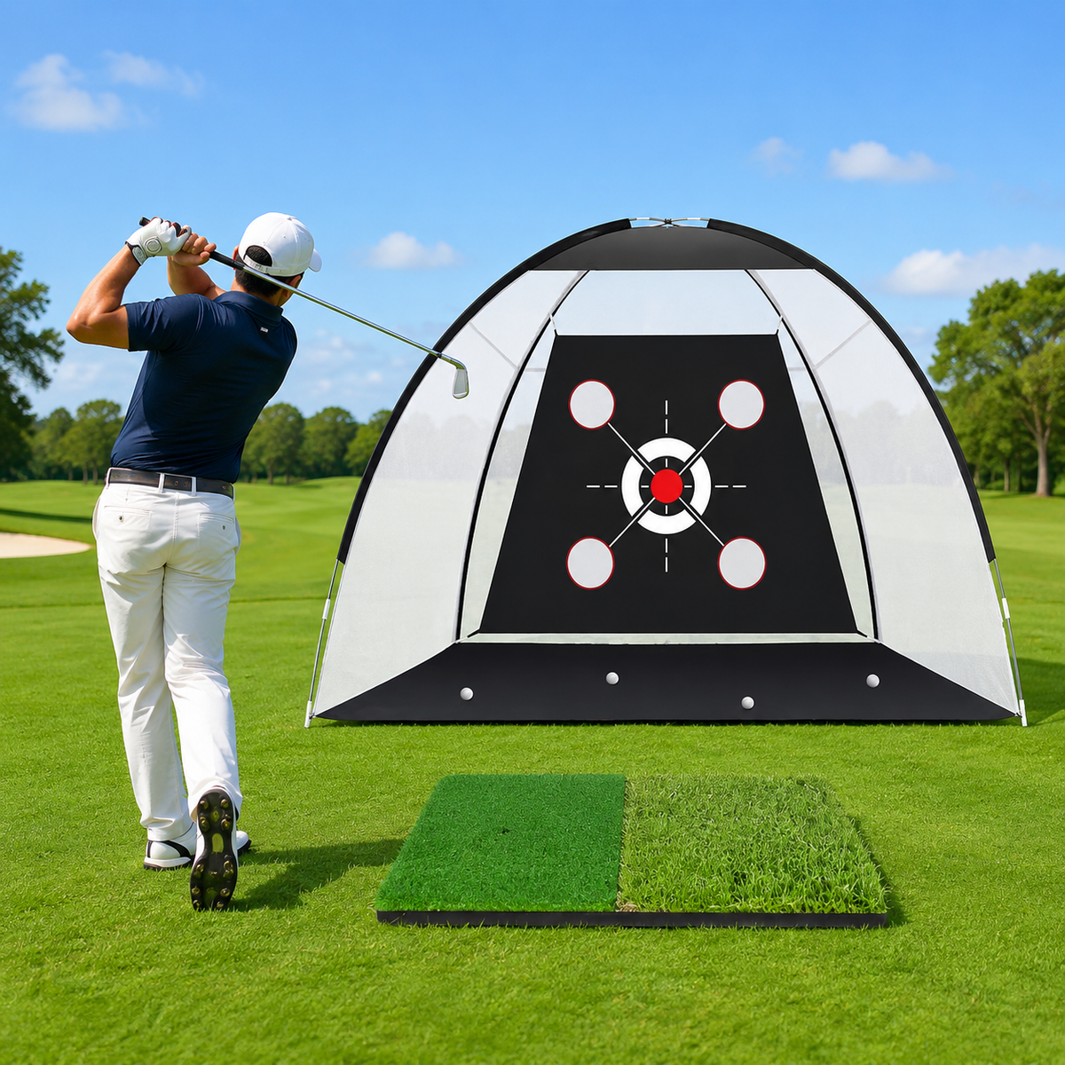 golf practice net
