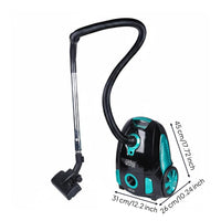 Telescopic Wand Bagged Canister Vacuum 1800 W Canister Vacuum Flexible Hose Home Appliance