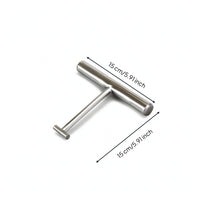 Manhole Cover Lifter Stainless Steel Lifting Hook with T-Handle T-Handle Hook Heavy-Duty Rust-Resistant for Maintenance Workers