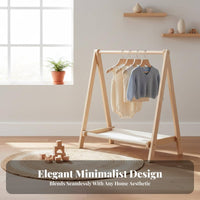 Toddler Clothing Stand child-appropriate Height children's Furniture for Kindergarten