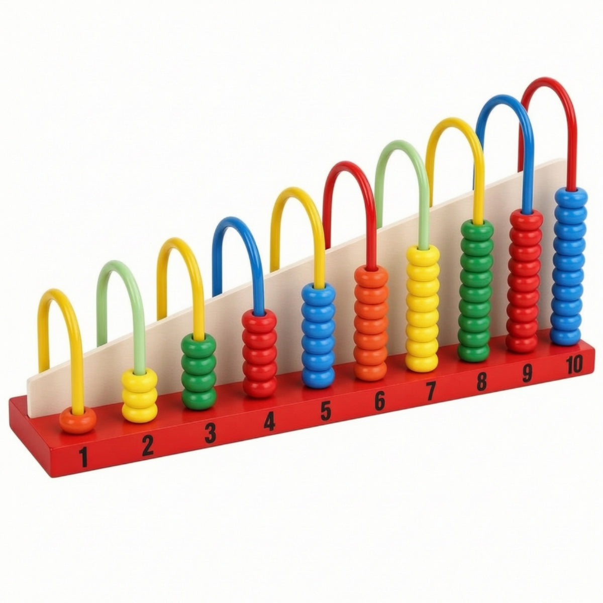 Wooden Counting Frame Math Teaching Aid for Kids