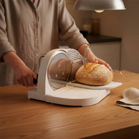 Bread Slicer with Hand Crank Manual Bread Slicer Ergonomic Loaf Cutter for Kitchen