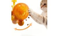 Rotating Clamp-on Pet Feeder Mental Enrichment Table Lip Feeder Boredom Breaker Treat Dispensing Toy Exercise