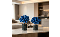 Coral Sculpture with Marble Base Modern Coral Sculpture Textured Decor for Homeowners, Living Room