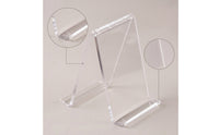 Folding A-Shaped Display Stand Thick Base Double-Sided Display Stand Stable Double-Sided Sign Holder Sturdy for Retailers