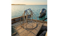 Outboard Propeller Guard Welded Metal Outboard Propeller Cage Anti-Entanglement