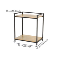 Open-Design 3D Printer Workbench Heavy-Duty 3D Printer Stand with Shelves Sturdy Shelf Space-Saving for Hobbyists