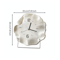 Modern Silent Clock Creative Design Decorative Alarm Clock Operated Decor Highlight
