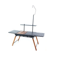 Folding IGT Table Foldable IGT Table Furniture Slimline Textured for Campers, Camping, Backyard