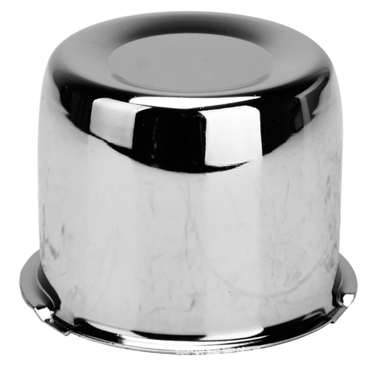 Trailer Hub Dust Cap Anti Wheel Hub Cover with Flange Low-Profile Hubcap for Recreational Vehicle