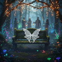 Angel Wings Colorful Glittering Butterfly Wings Appendage Accessory Party Dressoutshine Performance for Festival, Dance