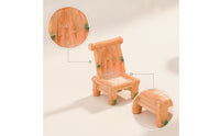 Mini Bamboo Miniature Furniture Rustic Micro Landscape Accessory Realistic Dollhouse Accessories Lifelike for Hobbyists
