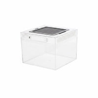 Crystal Herpetofauna Enclosure 360 Degree View Gecko Habitat Box