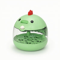 Egg Incubator with Transparent Shell Adjustable Temperature Tabletop Egg Incubator Beginner-Friendly for Beginners, Home Science