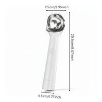 Handheld Electric Ice Cream Scoop Cordless Heated Ice Cream Scoop Ergonomic Utensil Smooth for Kitchen