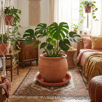 Plant Trays with Built-in Drip Tray, Heavy Duty Pot Saucers, Essential for Outdoor Plants and Base Control, Indoor Accessories