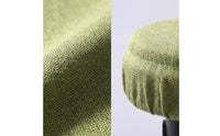 Stool Cushion Cover Soft Stool Cover with Elastic Skirt Comfortable for camping, Patio