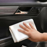 50x50cm Microfibre Cloth Large Car Drying Towel, 340 GSM Absorbency Microfibre Towel, Anti-Scratch Reusable Magic Cloth