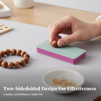 Rectangular Sanding Sponge Lubricant-Freelubricant-Freeless Double-sidedGrit Polishing File Assorted Grits Versatile