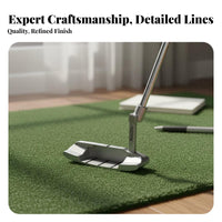 Putting Tool Head Practice Aid Blade Putting Tool Head Putting Instructor Ambidextrous Design Long-Lasting Zinc Alloy