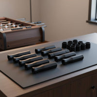 Octagonal Foosball Handles Grips Replacement Parts Table Soccer Handles