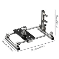 Saw Grinding Machine Bracket Stable Angle Stand with Sliding Assembly Quick Angle Stand for Hobbyists