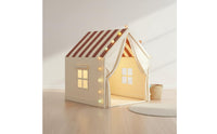 Safe and Kids Play Tent House Large Space Princess Castle Tent Portable Indoor Play Castle Sturdy Metal Frame for Toddlers