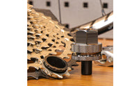 Carbon Steel Cassette Lockring Remover Knurled Grip Cassette Socket 24 Mm Tool Mm Compatible Freewheel Socket Tool Hexagonal Top