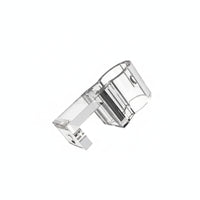 Secure Screw Mount Aquarium Hydroponic Bracket Transparent Design Hanging Aquatic Aquarium Planter Modular Aquatic Aquarium Plant Clip Long-Lasting for Aquascapers