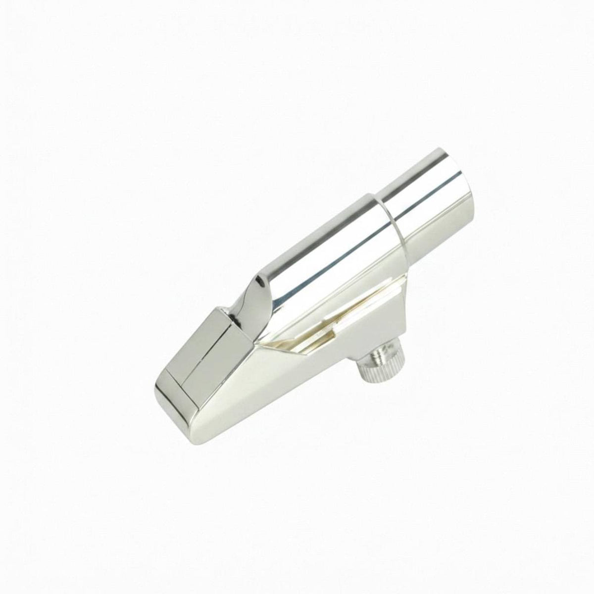 Gold Plated Metal Saxophone Mouthpiece Long-Lasting Alto Sax Mouthpiece Improves Tone Metal Sax Ligature Easy to Install for Saxophonists, Musicians, Music Practice, Live Performance, Studio Recording
