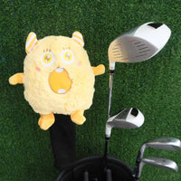 Golf Animal Headcover Little Monster Series Fairway Wood Cute Cartoon Club Head Cover