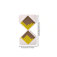 Faceted LED Countdown Timer Compact Timekeeper