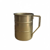 Sturdy Camp Mug with Handle Easy to Clean Stainless Steel Mug Lightweight Drinkware Portable for Outdoor