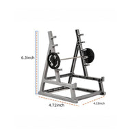 Gym-Themed Squat Rack Pen Holder Lightweight Pen Holder with Barbell Rack Practical Desk Organizer Creative for Fitness Fans, Athletes