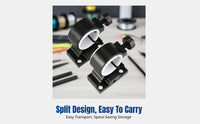 Fishing Tackle Box Umbrella Holder, Aluminum Alloy, Detachable, Reinforced, Lightweight, Windproof, Angling Accessory