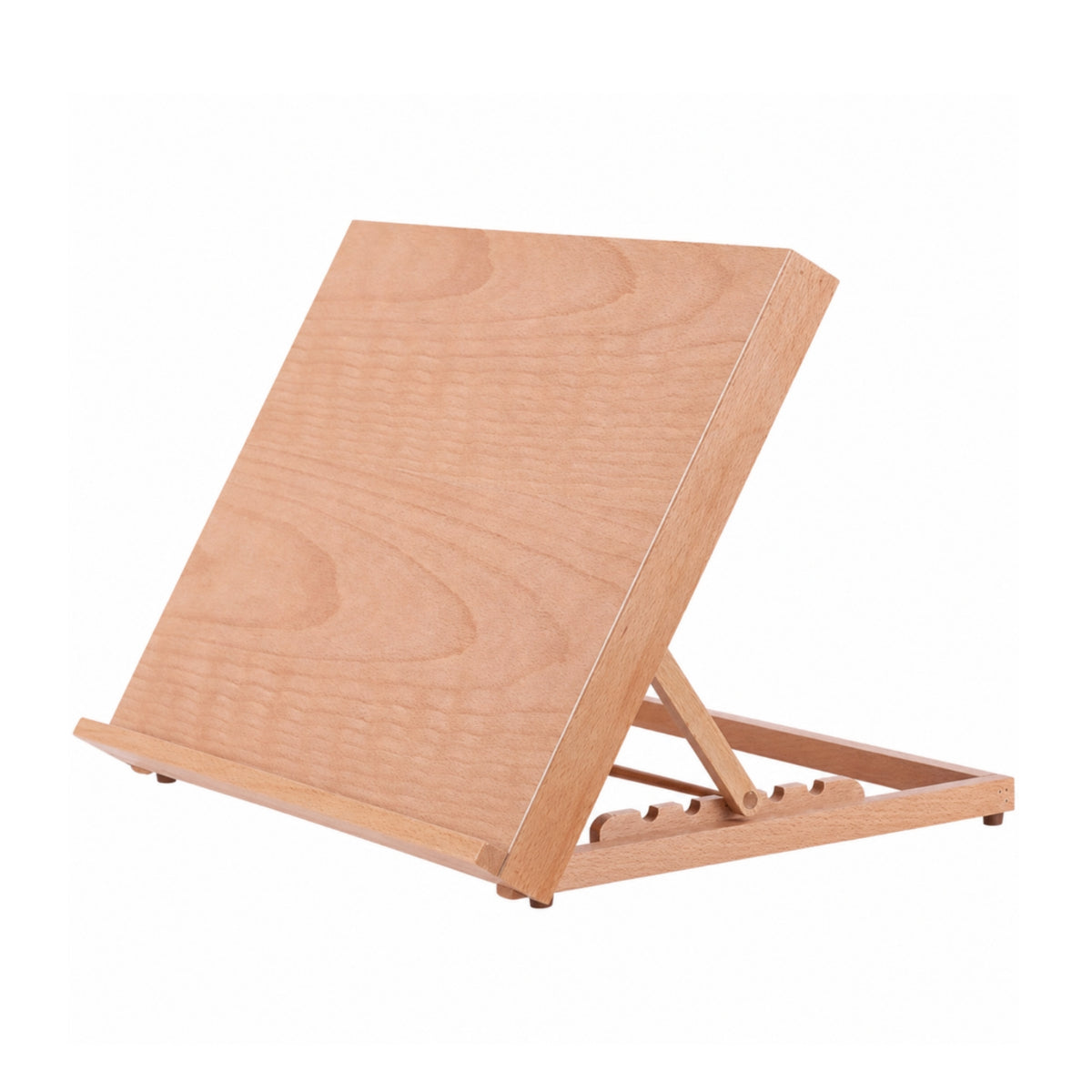 Tabletop Easel Beechwood Desktop Easel Space Saving Tabletop Sketching Surface Stand Artists, Students, Desk