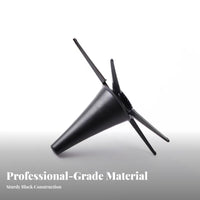 Compact Collapsible Clarinet Stand Conical Folding Clarinet Stand Black