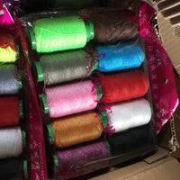 Household Sewing Thread Polyester Spool for Sewing Machine and Hand Sewing - Assorted Colors