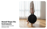 Steel Steelpan Drum Bag Large Capacity 12 Inch Drum Bag Handpan Carrying Case Portable Musical Instrument Accessory Lightweight