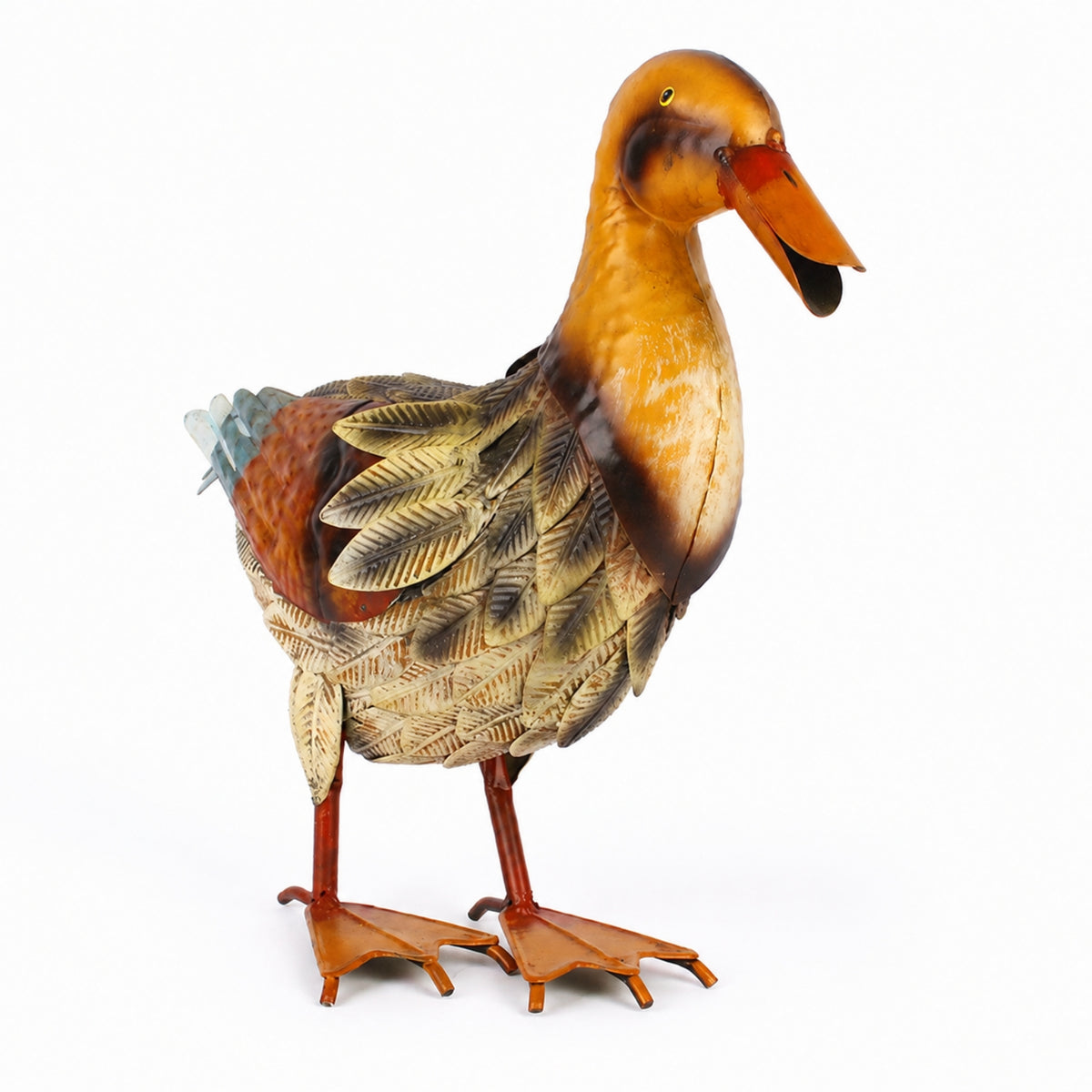 Duck Figurine Textured Duck Statue Realistic for Teachers, Photography, Classroom