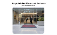 Anti-Slip Textured Safety Flooring Waterproof Interlocking Brush Tile Mat Dirt Scraping Floor Covering Commercial Grade for Business Owners, Homeowners, Property Managers, Outdoor Entrance, Entryway, High-Traffic Areas, Storefront