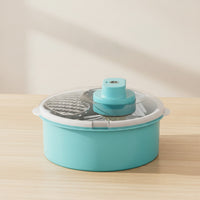 Salad Dryer Electric Vegetable Dryer Automatic Fruit Washer for Active Cooks, Families, Meal Prep