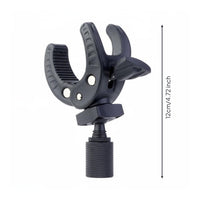 Wide Compatibility Adjustable Audio Device Clip Anti-Slip Grip Universal Mic Stand Clip Long-Lasting Plastic Audio Accessory for Studio