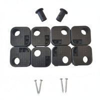 Portable Design Rod Holder Clamp Easy Installation Clamp-on Utility Holder Multi-Functional anglinging Chair Accessory Adjustable for Anglers, anglingermen, Outdoor fans, Camping, Lakeside, streamside