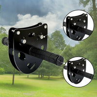 Smooth Rolling Overhead Cable Trolley with Handle Heavy Duty Overhead Cable Trolley Rust Resistant for Backyard