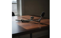 plate Extended Arm with Clamp Chrome plate Arm with Clamp Easy to Adjust Hardware for Drummers, Stages