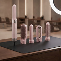 Multi-Function 5-in-1 Hot Air Styler Quick Drying Hair Dryer with Interchangeable Heads Volumizing Detachable Hair Styler with Attachments Straightening for Women, Home, Travel