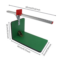 Sit and Reach Testing Device Foldable Flexibility Testing Device with Measuring Bar Precision Sit and Reach Box for Fitness Assessment